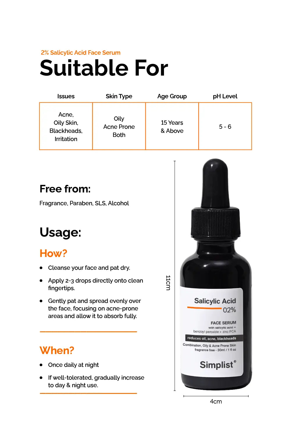 Salicylic Acid 2% Serum