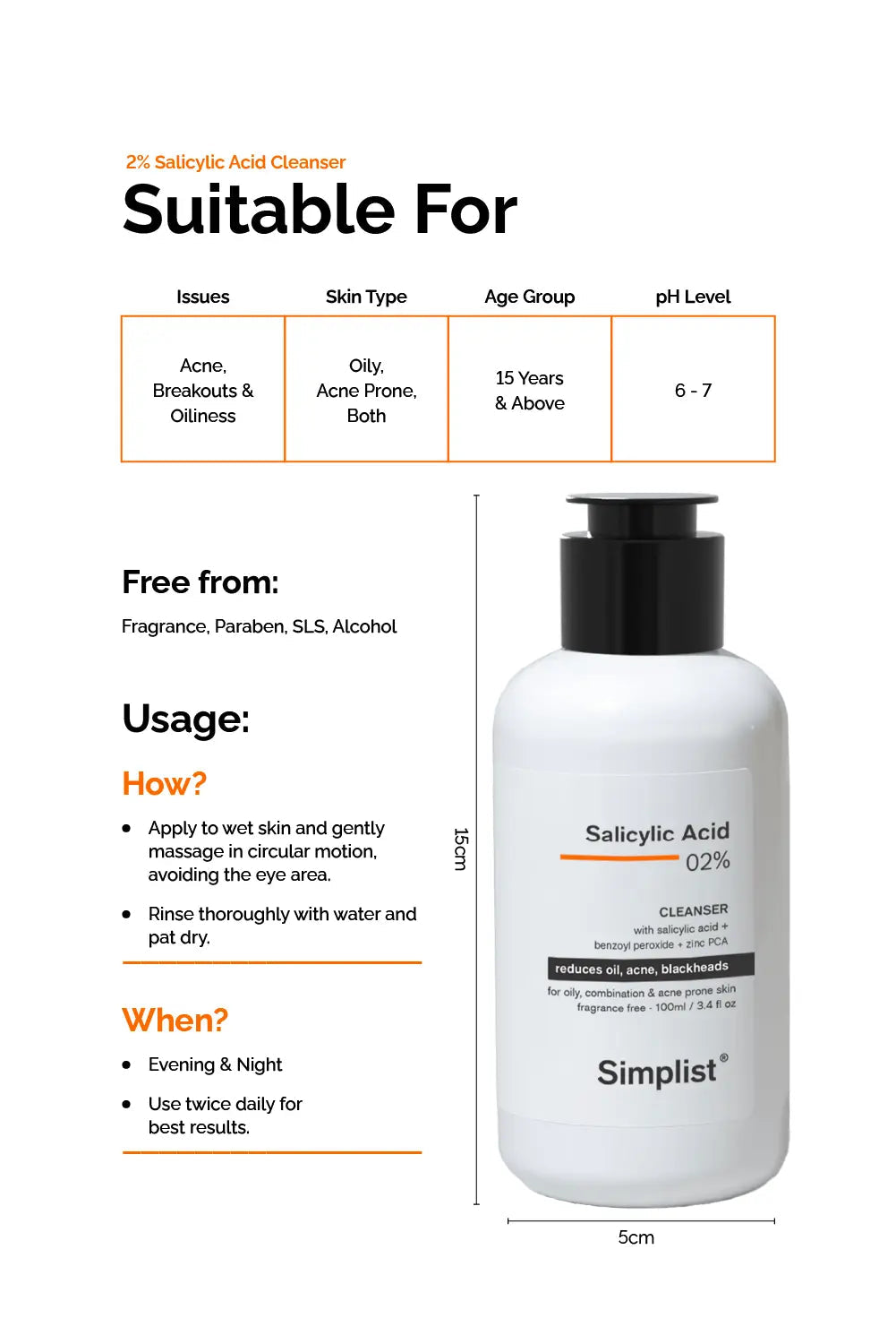 Salicylic Acid 2% Gel Cleanser